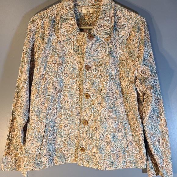 baxter&wells Jackets & Blazers - Baxter&Wells paisley style jacket size large